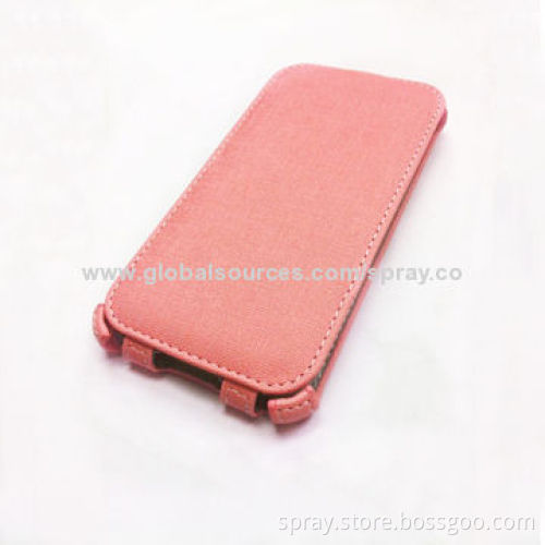 Synthetic Folio Leather Sleeve for Samsung Galaxy S5, OEM Orders Welcomed